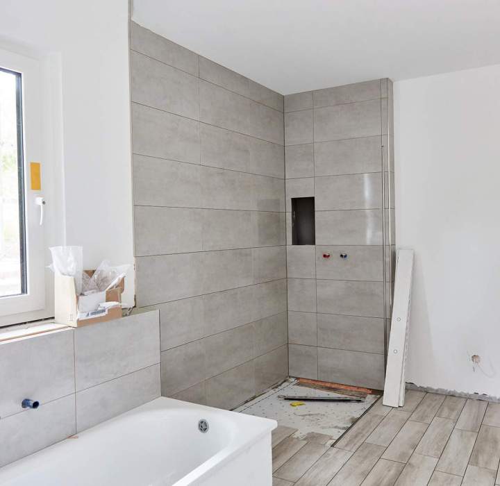 Installation de salle de bain, Catus